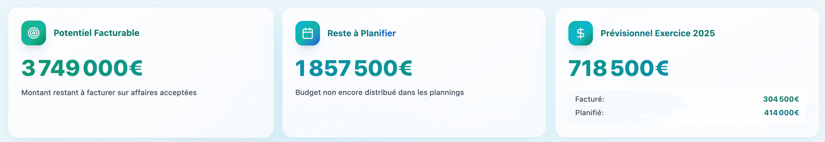 Votre potentiel facturable en un seul chiffre - Capture d'écran 1